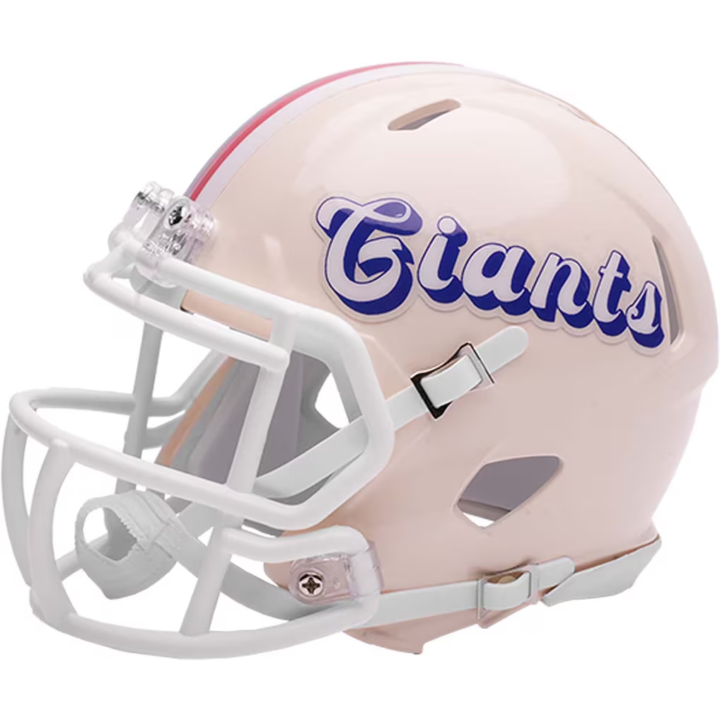 NEW YORK GIANTS RETRO COLLECTION RIDDELL SPEED MINI HELMET