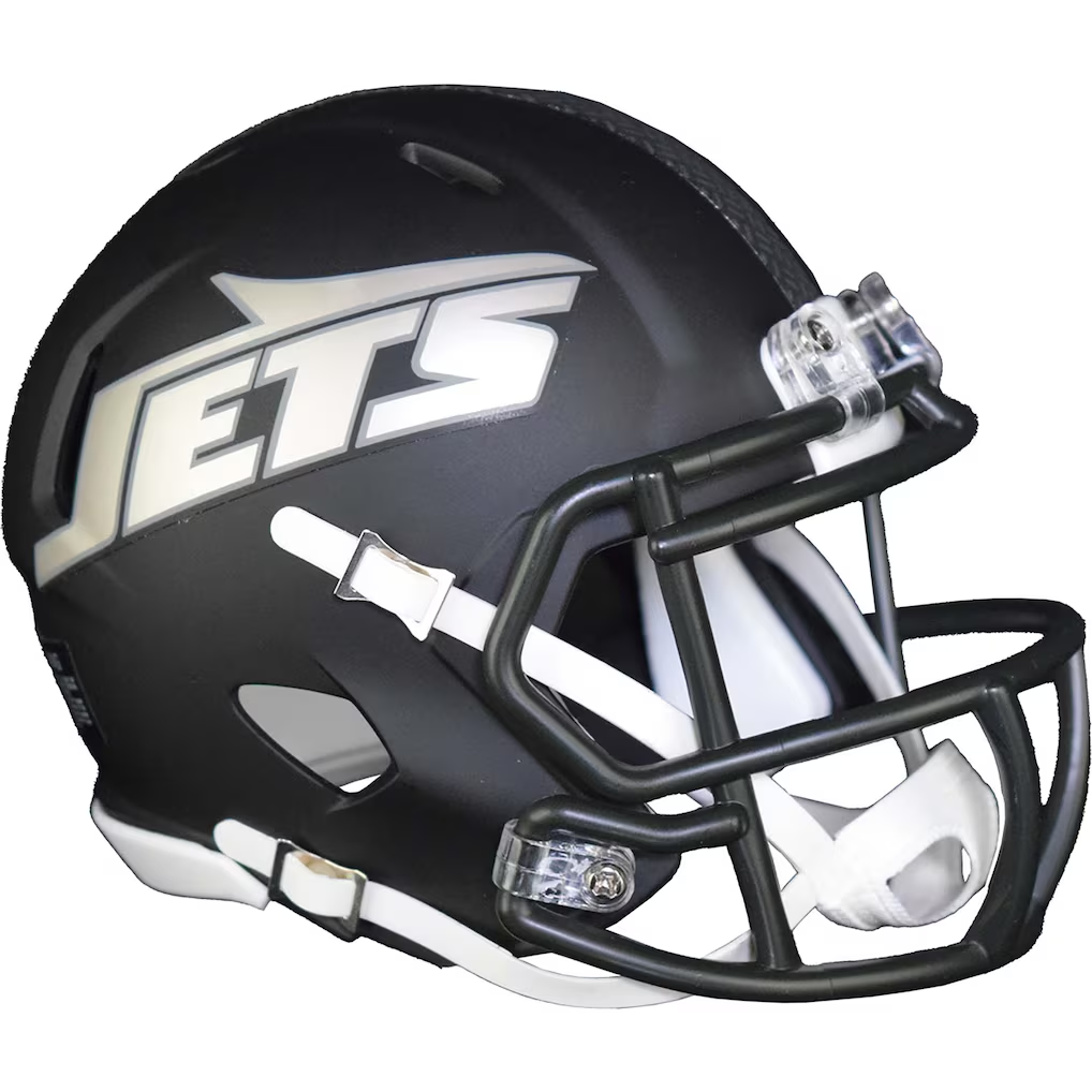 NEW YORK JETS 2025 NFL RIVALRIES ONFIELD ALTERNATE RIDDELL SPEED MINI HELMET