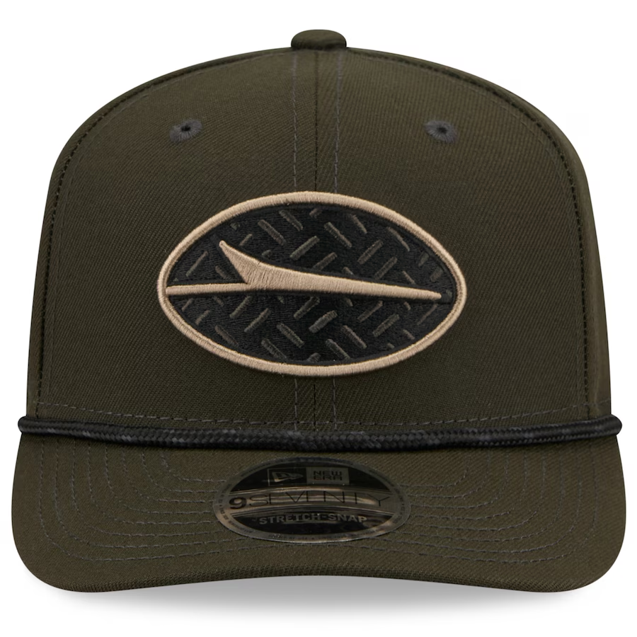 NEW YORK JETS 2025 NFL RIVALRY SIDELINE COLLECTION 9SEVENTY ADJUSTABLE HAT - GOTHAM GREEN