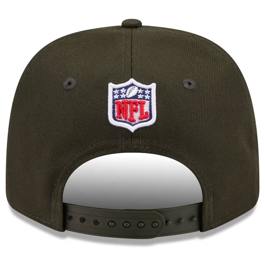 NEW YORK JETS 2025 NFL RIVALRY SIDELINE COLLECTION 9SEVENTY ADJUSTABLE HAT - GOTHAM GREEN