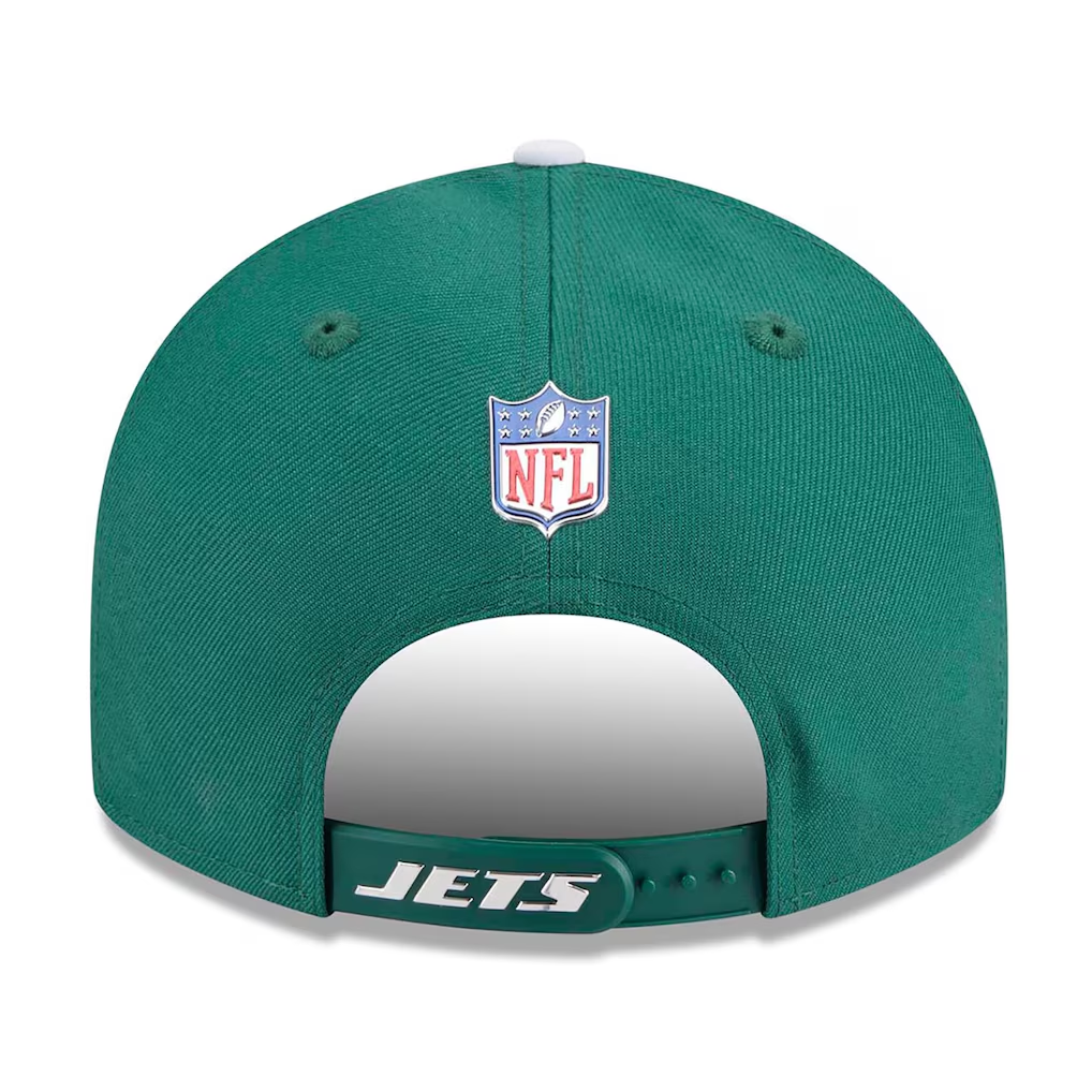 NEW YORK JETS 2026 NFL DRAFT 9FIFTY SNAPBACK HAT - GREEN/WHITE