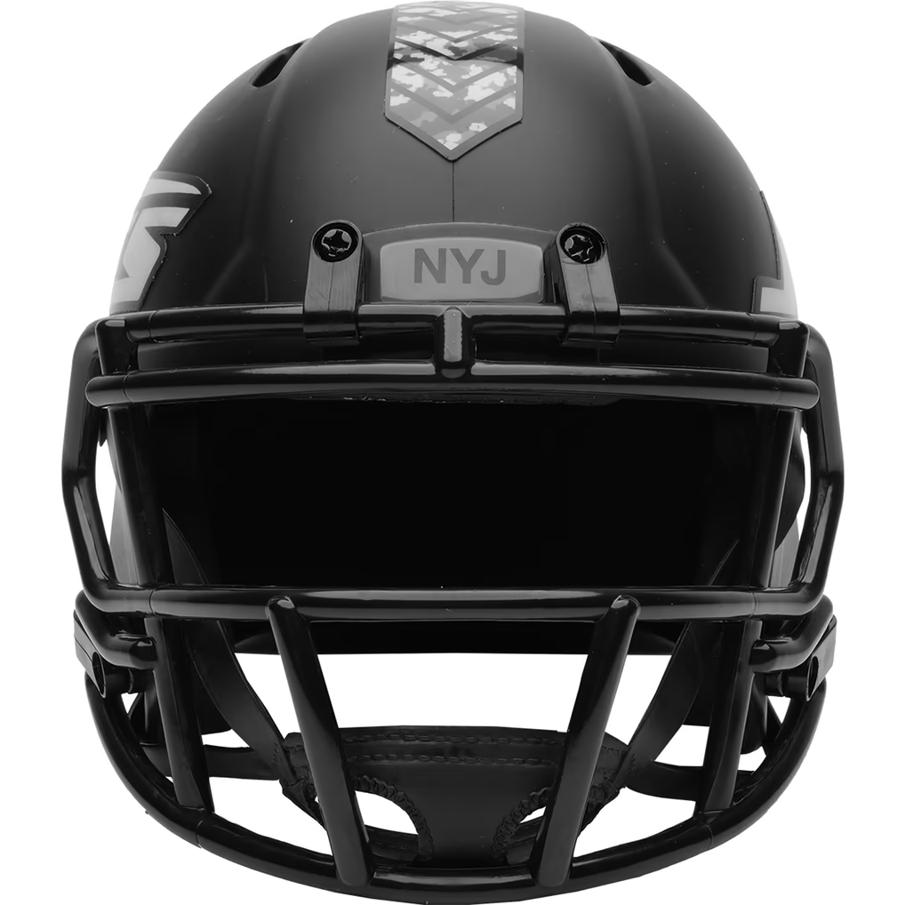 NEW YORK JETS 2026 NFL SALUTE TO SERVICE RIDDELL SPEED MINI HELMET