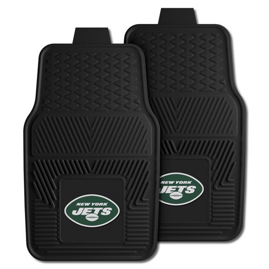 NEW YORK JETS VINYL CAR MAT SET