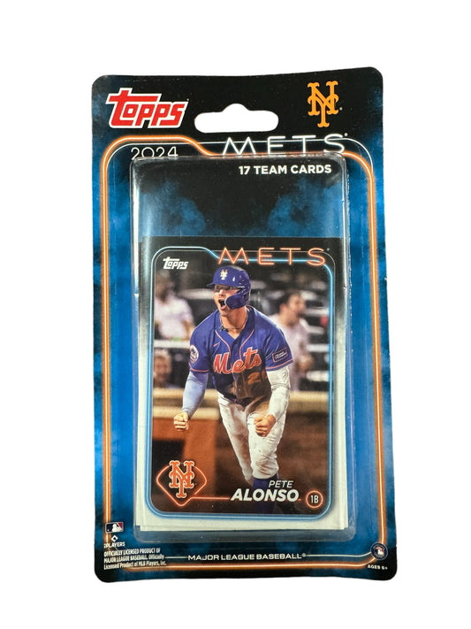 NEW YORK METS 2024 TOPPS TEAM SET