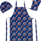 NEW YORK METS 3PC APRON MITT HAT SET