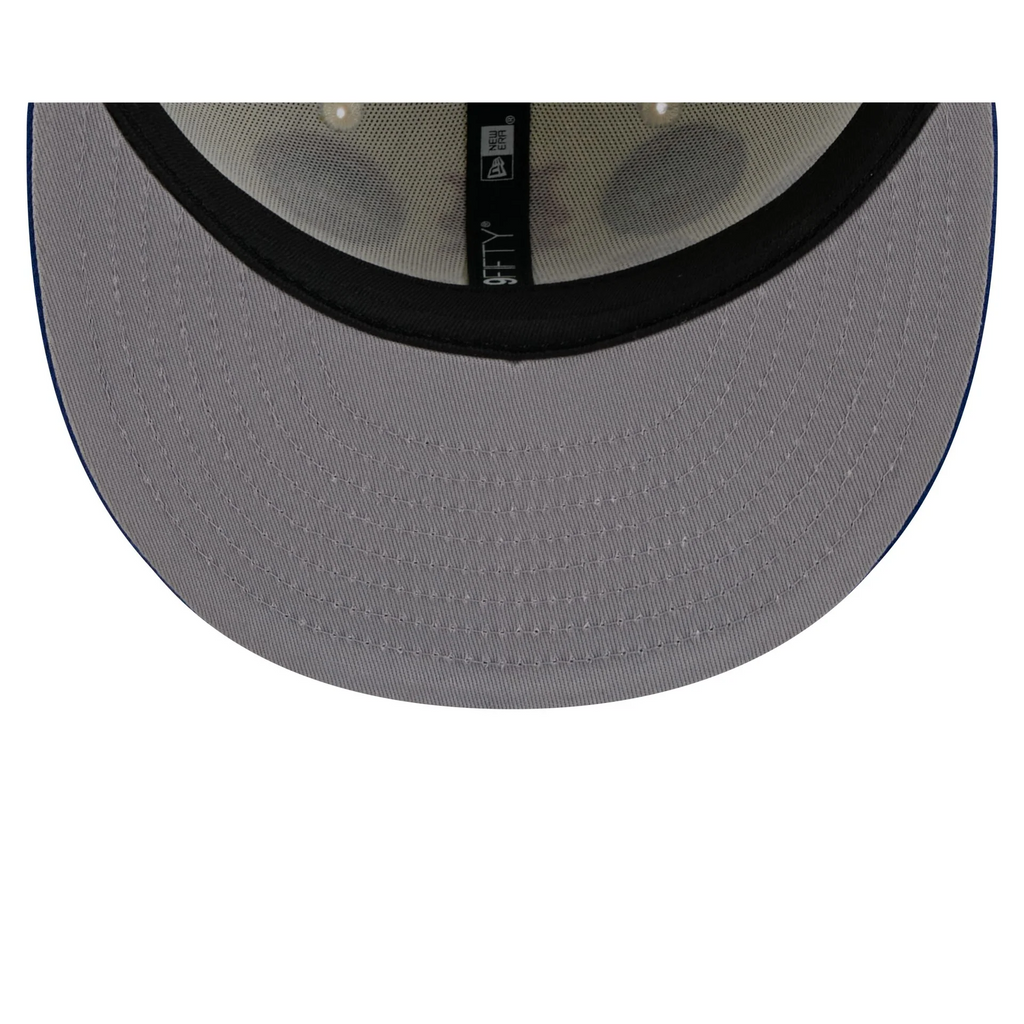 NEW YORK METS ARCHIVE 9FIFTY SNAPBACK HAT - CHROME WHITE