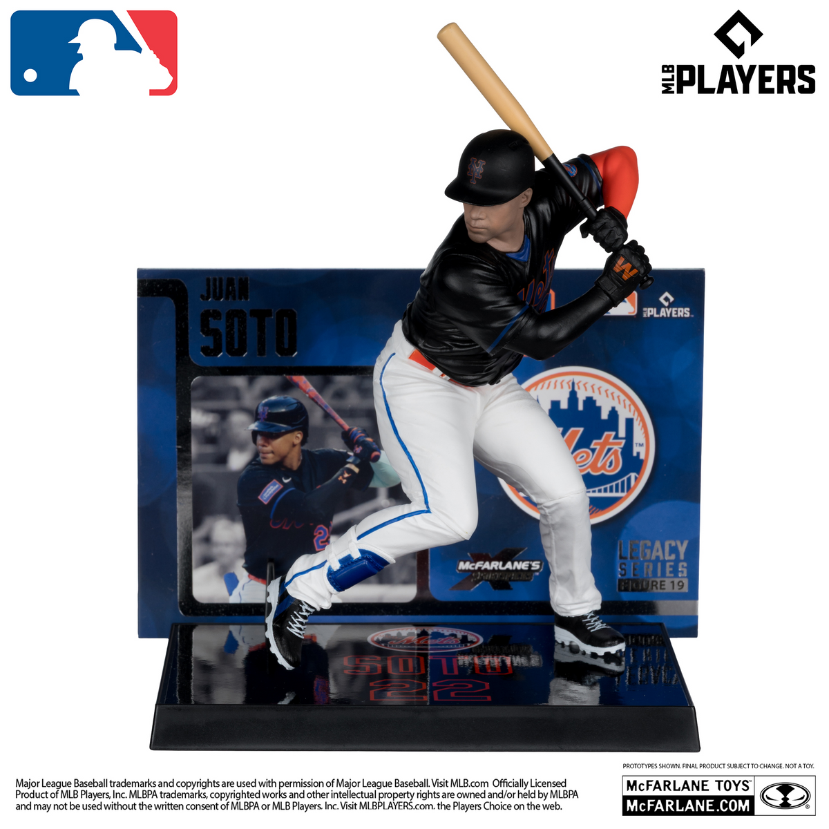 NEW YORK METS JUAN SOTO MLB LEGACY 7" MCFARLANE SPORTS PICK FIGURE