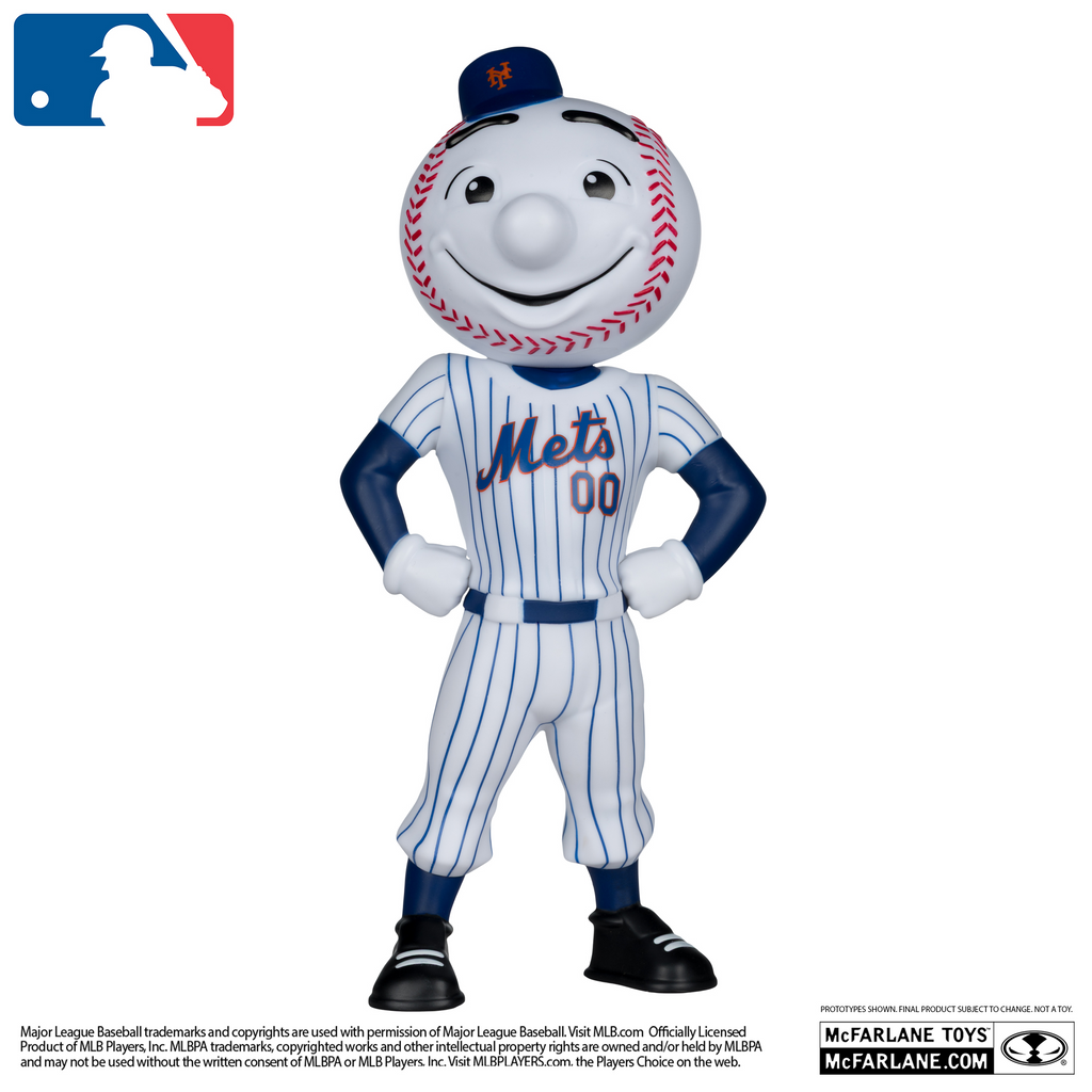 NEW YORK METS MR MET MLB LEGACY 7" MCFARLANE SPORTS PICK FIGURE