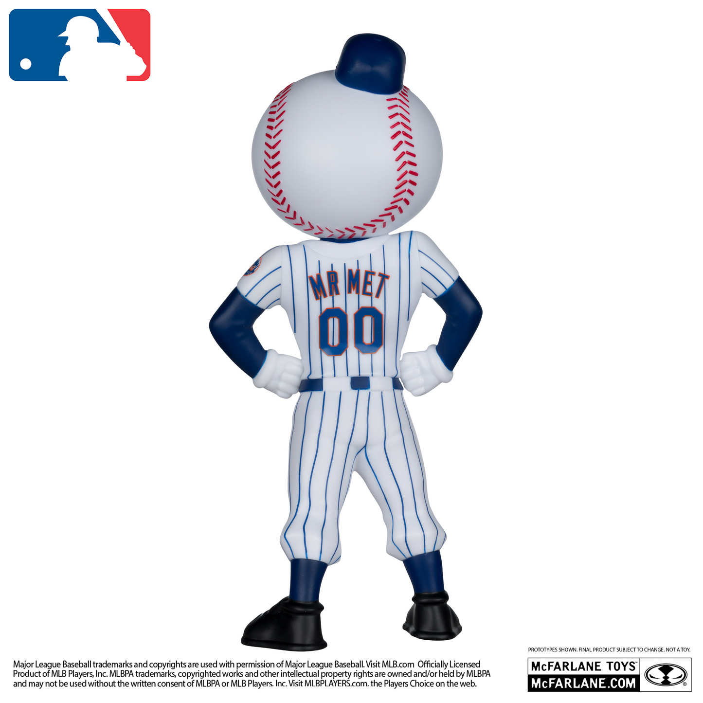 NEW YORK METS MR MET MLB LEGACY 7" MCFARLANE SPORTS PICK FIGURE