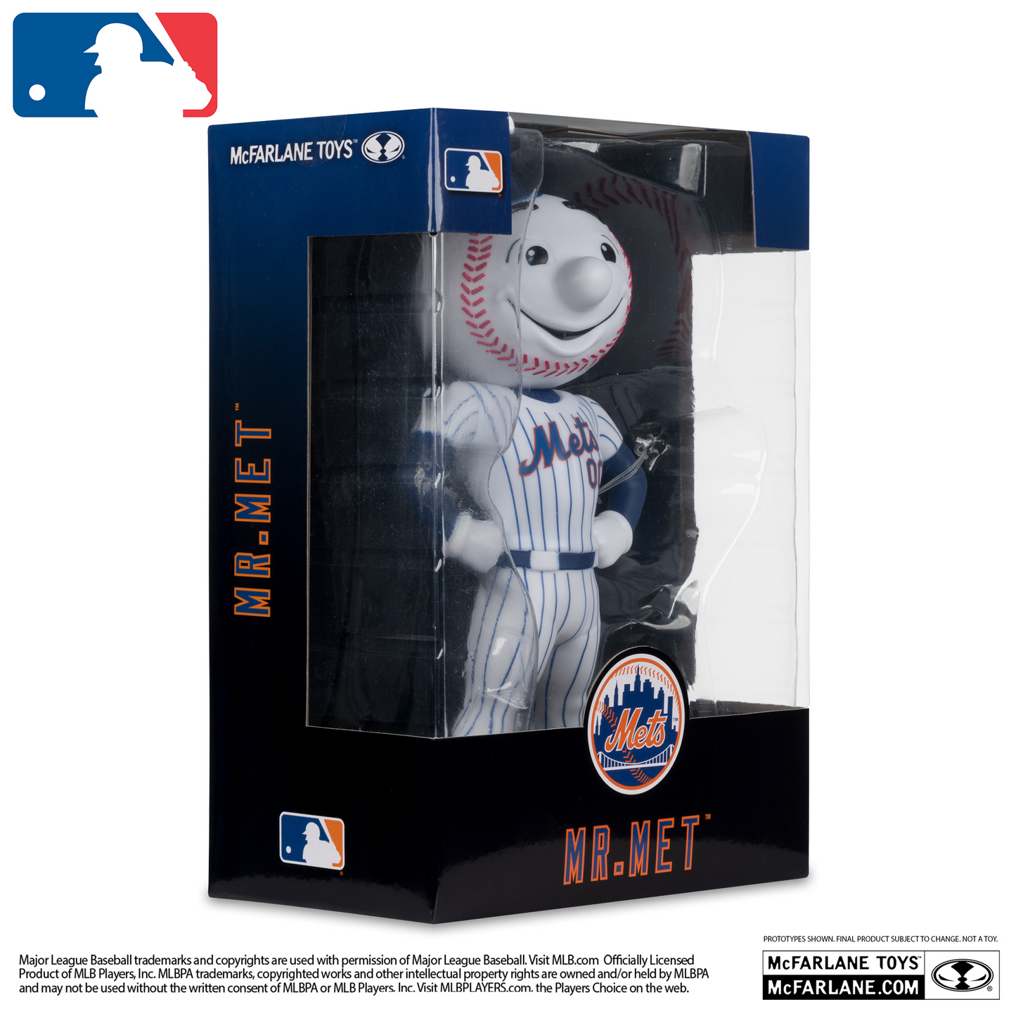 NEW YORK METS MR MET MLB LEGACY 7" MCFARLANE SPORTS PICK FIGURE