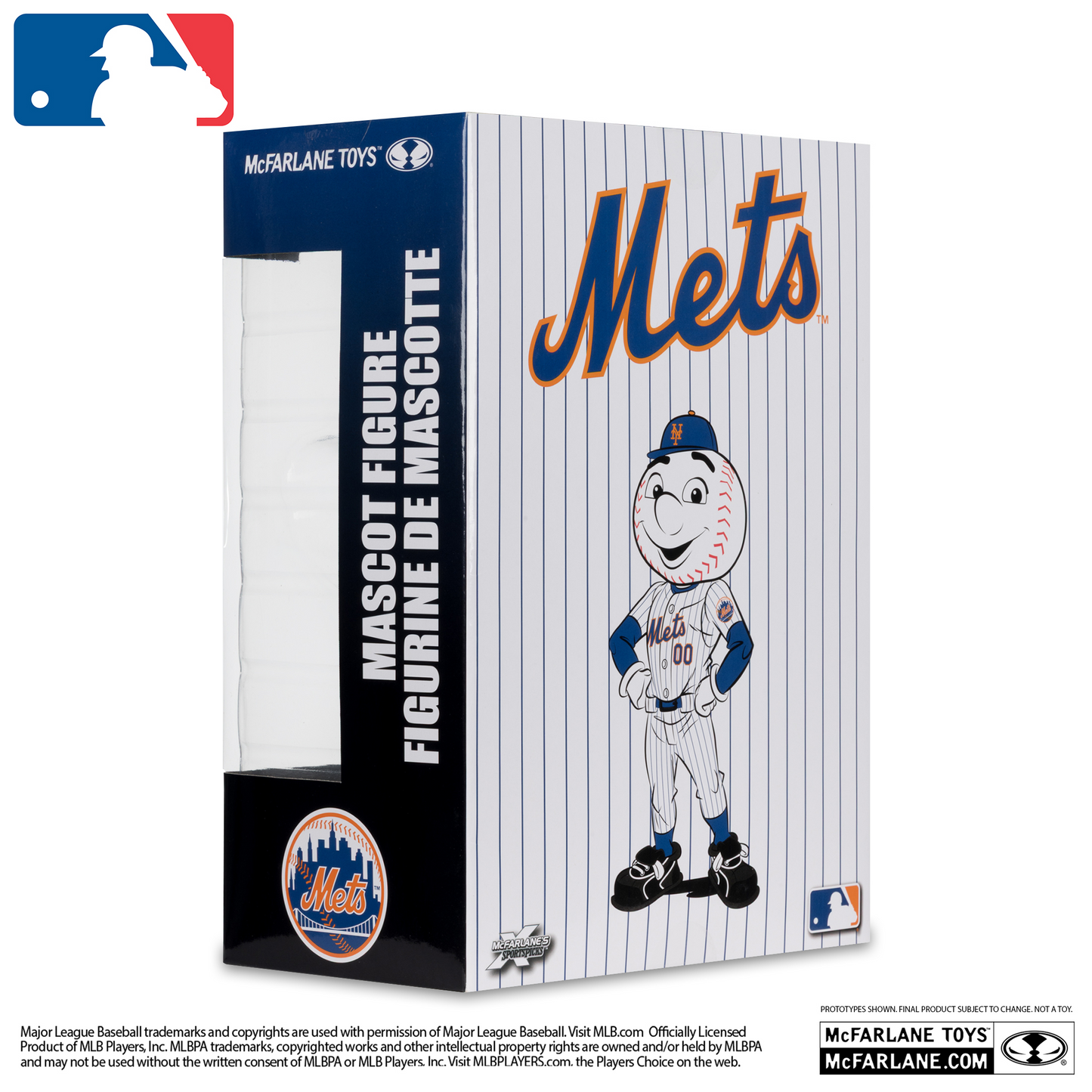 NEW YORK METS MR MET MLB LEGACY 7" MCFARLANE SPORTS PICK FIGURE