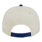 NEW YORK METS NEW ERA TRI-HIT 9FIFTY A-FRAME SNAPBACK HAT - CHROME WHITE/BLUE