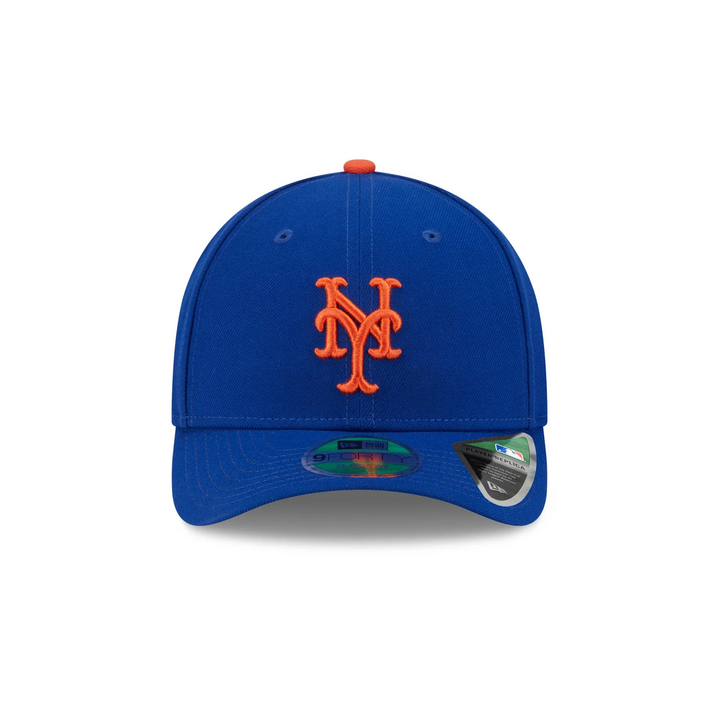 NEW YORK METS PLAYER REPLICA 9FORTY M-CROWN SNAPBACK ADJUSTABLE HAT - BLUE
