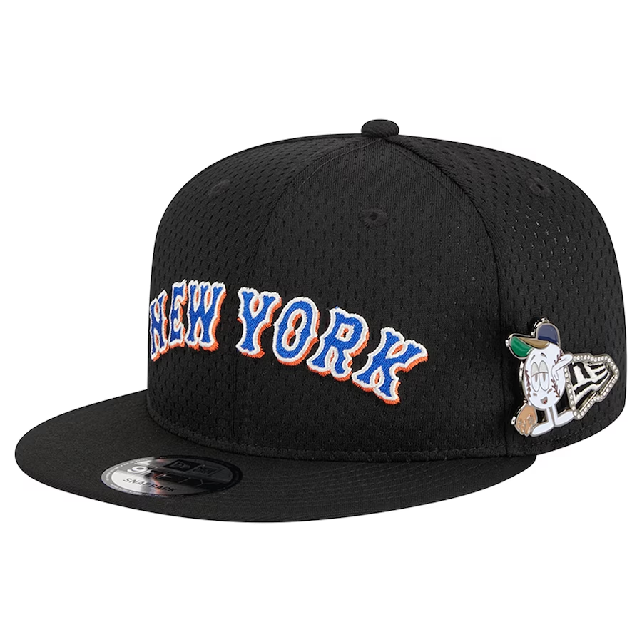 NEW YORK METS POST-UP PIN 9FIFTY SNAPBACK