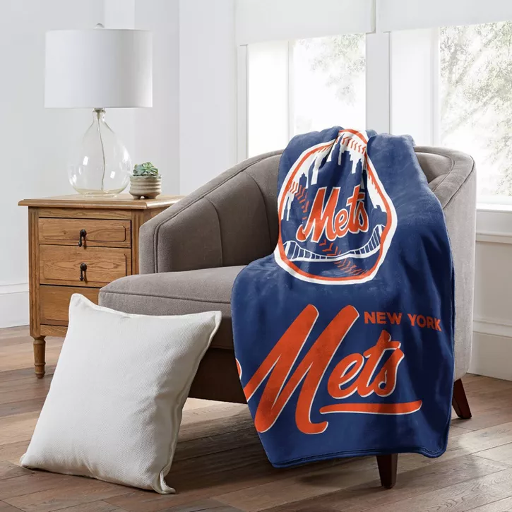 MANTA DE MOONSHOT DE 50"X60" DE LOS METS DE NUEVA YORK