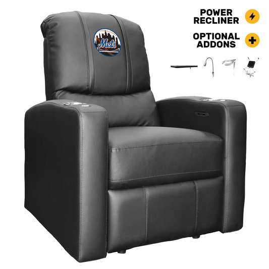 NEW YORK METS STEALTH POWER RECLINER WITH COOPERSTOWN SECONDARY LOGO