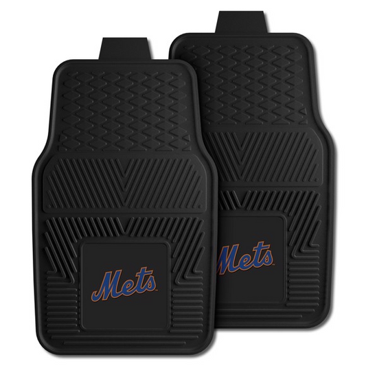 NEW YORK METS VINYL CAR MAT SET