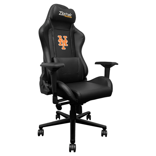 NEW YORK METS XPRESSION PRO GAMING CHAIR WITH SECONDARY LOGO