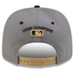 NEW YORK YANKEES 2024 ALCS CHAMPIONS LOCKER ROOM  9SEVENTY STRETCH-SNAPBACK HAT - GRAY