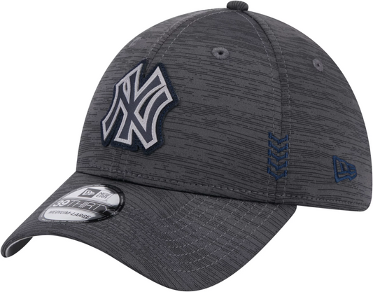 NEW YORK YANKEES 2024 CLUBHOUSE 39THIRTY FLEX FIT HAT - GRAY