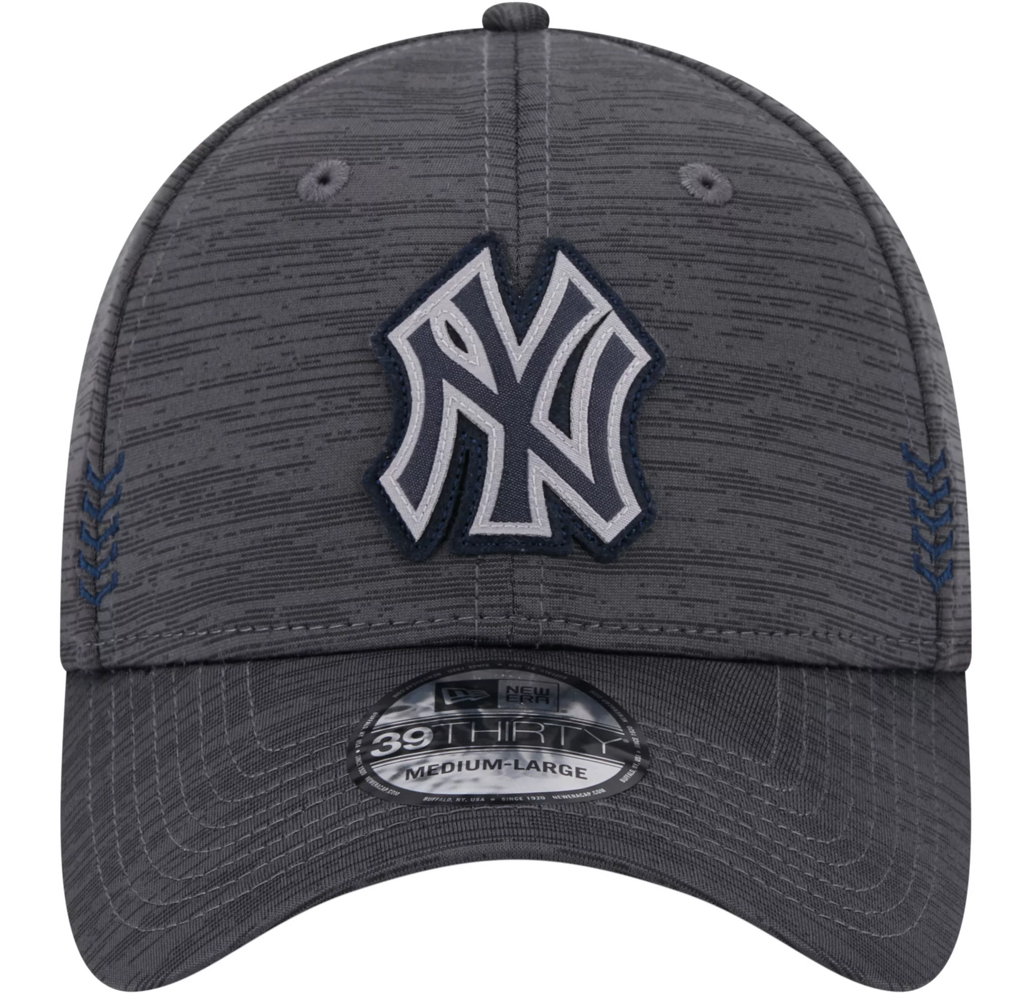NEW YORK YANKEES 2024 CLUBHOUSE 39THIRTY FLEX FIT HAT - GRAY