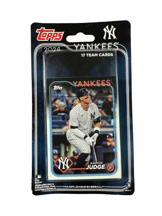 NEW YORK YANKEES 2024 TOPPS TEAM SET