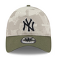 NEW YORK YANKEES 2025 MLB ARMED FORCES 9TWENTY ADJUSTABLE HAT - STONE/OLIVE