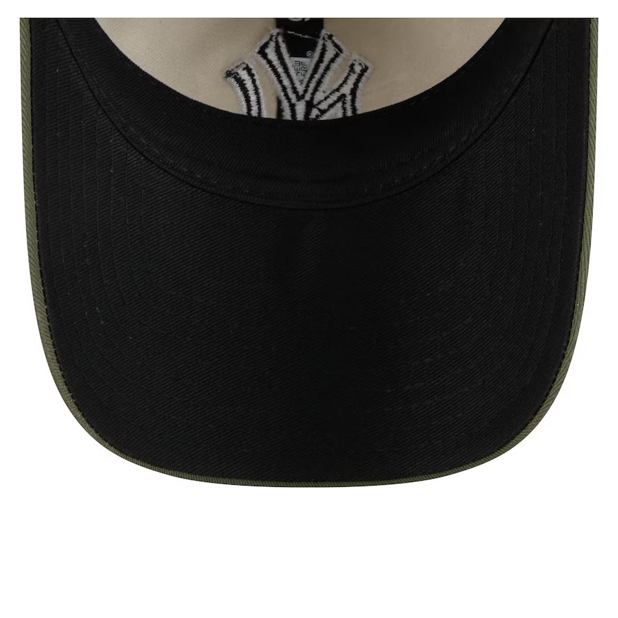 NEW YORK YANKEES 2025 MLB ARMED FORCES 9TWENTY ADJUSTABLE HAT - STONE/OLIVE