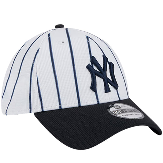 NEW YORK YANKEES 2025 MLB SPRING TRAINING SIDE PATCHLESS 39THIRTY FLEX FIT HAT - HOME