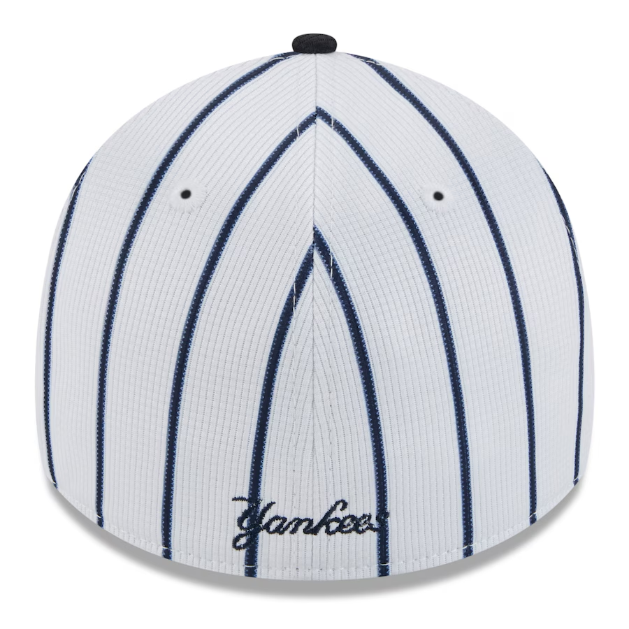 NEW YORK YANKEES 2025 MLB SPRING TRAINING SIDE PATCHLESS 39THIRTY FLEX FIT HAT - HOME