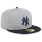 NEW YORK YANKEES 2025 MLB SPRING TRAINING SIDE PATCHLESS 59FIFTY FITTED HAT - ROAD