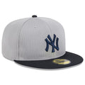 NEW YORK YANKEES 2025 MLB SPRING TRAINING SIDE PATCHLESS 59FIFTY FITTED HAT - ROAD