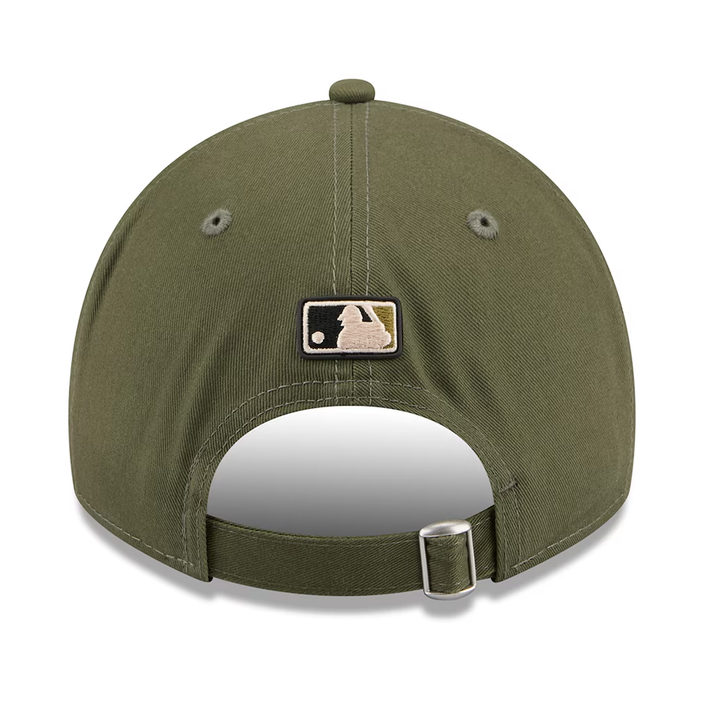 NEW YORK YANKEES 2026 MLB ARMED FORCES 9TWENTY A-FRAME ADJUSTABLE HAT - OLIVE