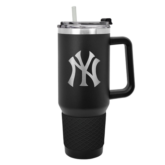 NEW YORK YANKEES 40OZ. COLOSSUS TRAVEL MUG - STEALTH BLACK