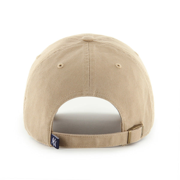 NEW YORK YANKEES '47 BRAND CLEAN UP ADJUSTABLE HAT - KHAKI/BLACK