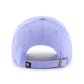 NEW YORK YANKEES '47 BRAND CLEAN UP ADJUSTABLE HAT - LAVENDER