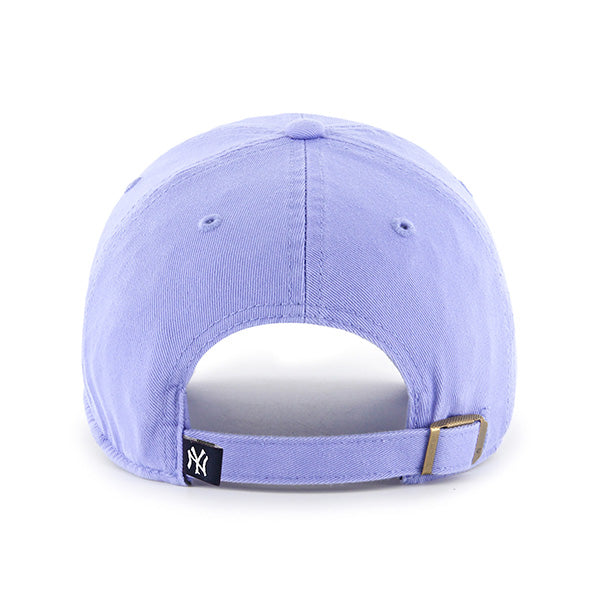 NEW YORK YANKEES '47 BRAND CLEAN UP ADJUSTABLE HAT - LAVENDER