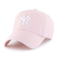 NEW YORK YANKEES '47 BRAND CLEAN UP ADJUSTABLE HAT - PINK