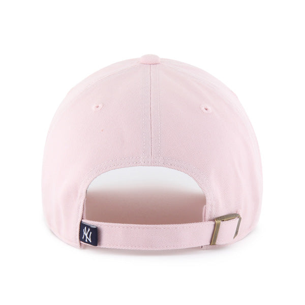 NEW YORK YANKEES '47 BRAND CLEAN UP ADJUSTABLE HAT - PINK
