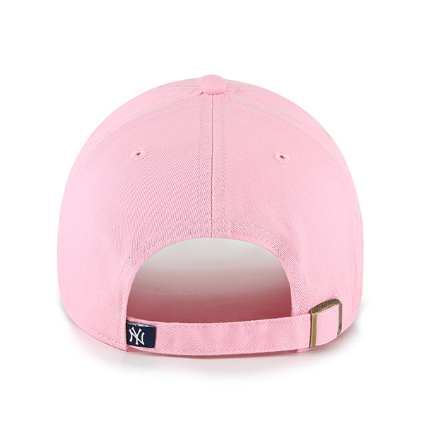 NEW YORK YANKEES '47 BRAND CLEAN UP ADJUSTABLE HAT - ROSE