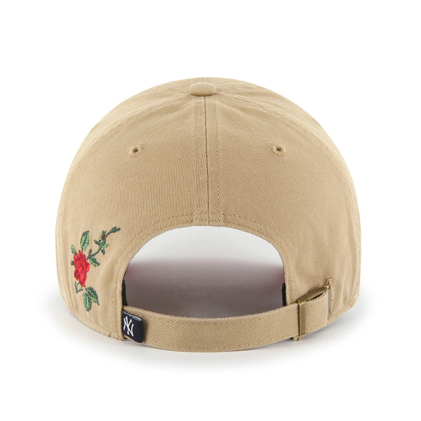 NEW YORK YANKEES '47 BRAND 'THORN' CLEAN UP ADJUSTABLE HAT - KHAKI
