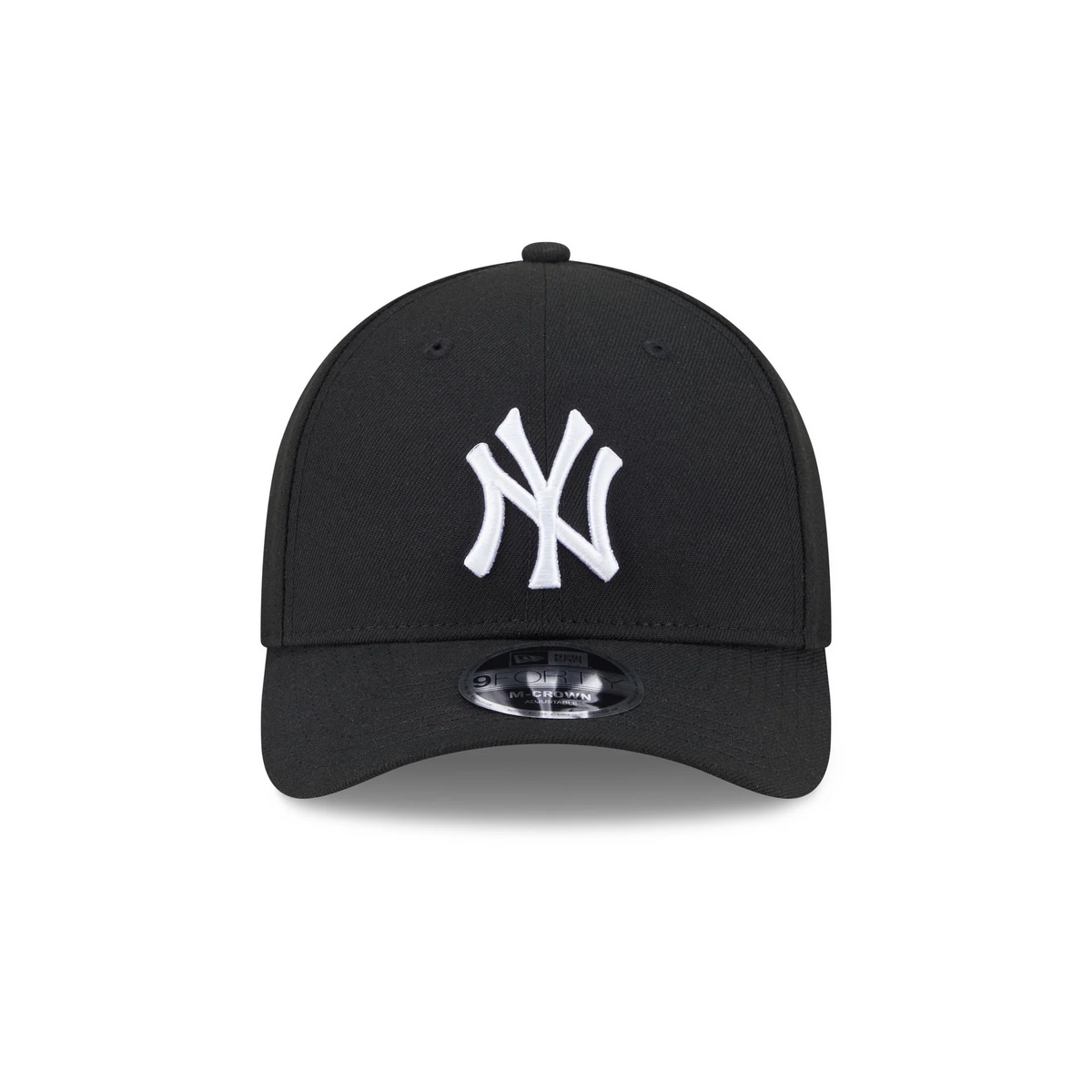 NEW YORK YANKEES 9FORTY M-CROWN SNAPBACK ADJUSTABLE HAT - BLACK/WHITE