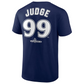 NEW YORK YANKEES AARON JUDGE MEN'S 2024 WORLD SERIES NAME & NUMBER T-SHIRT