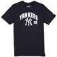 NEW YORK YANKEES AARON JUDGE MEN'S NAME AND NUMBER T- SHIRT - NAVY