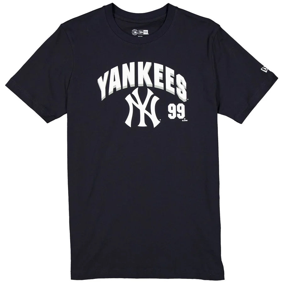 NEW YORK YANKEES AARON JUDGE MEN'S NAME AND NUMBER T- SHIRT - NAVY
