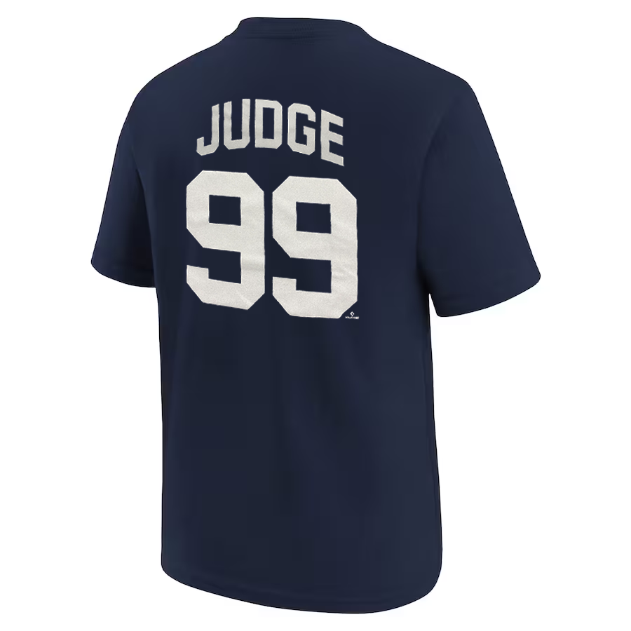 NEW YORK YANKEES AARON JUDGE YOUTH NAME & NUMBER T-SHIRT