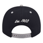 NEW YORK YANKEES ARCHED 9FIFTY A-FRAME SNAPBACK HAT - NAVY/GRAY