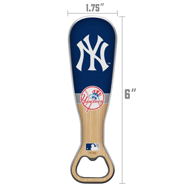 NEW YORK YANKEES BASEBALL BAT BOTTLE OPENER