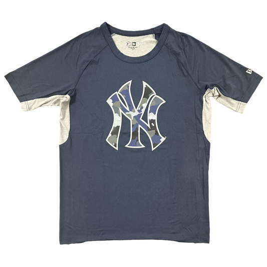 NEW YORK YANKEES CAMO LOGO 2-TONE TEE