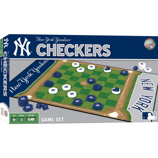 NEW YORK YANKEES CHECKERS BOARD GAME